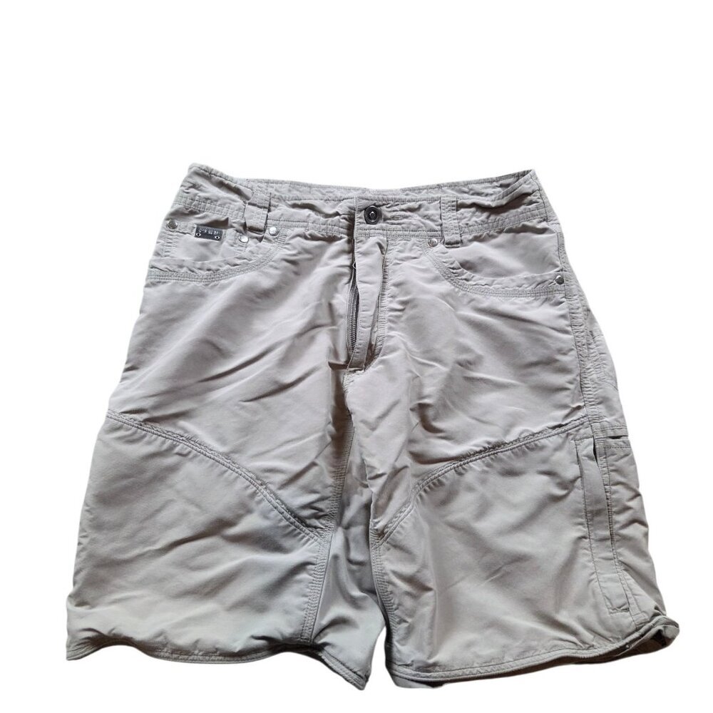 Kuhl Convertible Shorts Mens 30 Beige Zip Off Outdoors Short Only Hiking